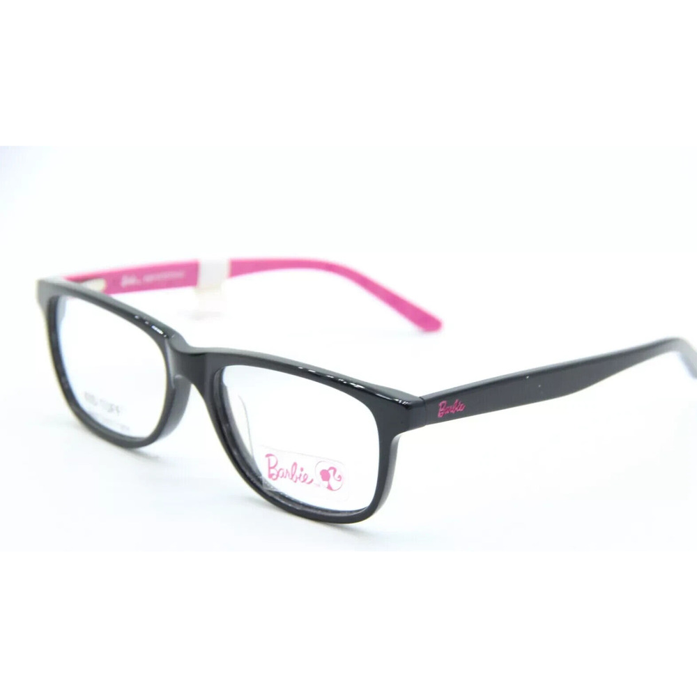 BARBIE GROOVY BLACK AND PINK WITH CRYSTALS EYEGLASSES 49-15-130